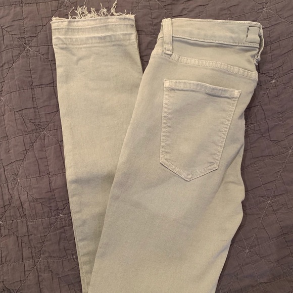 Current/Elliott Stiletto Skinny Jeans Light Grey - Picture 6 of 7